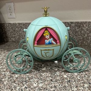 Disney 60th anniversary Cinderella Carriage Purse,Decor,Planter,toy